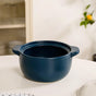 Teal Ceramic Cooking Pot With Lid 2000ml