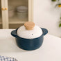 Teal Korean Stew Pot With Lid 700ml