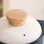 Teal Korean Stew Pot With Lid 700ml