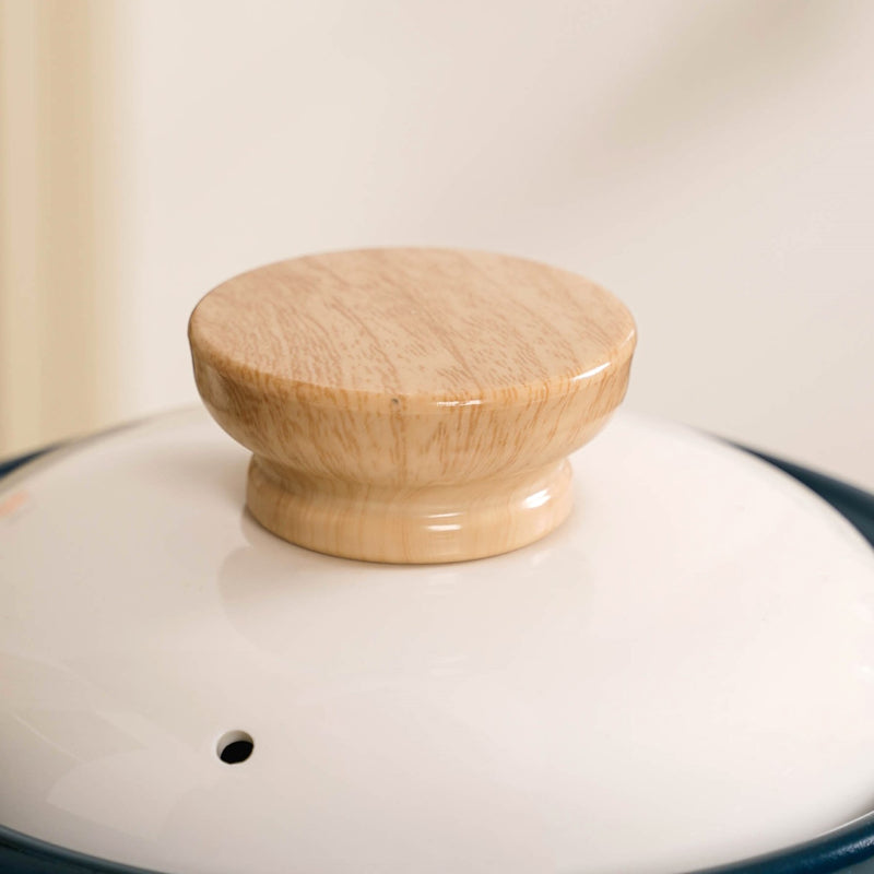 TealCera Cooking Pot With Lid 1300ml