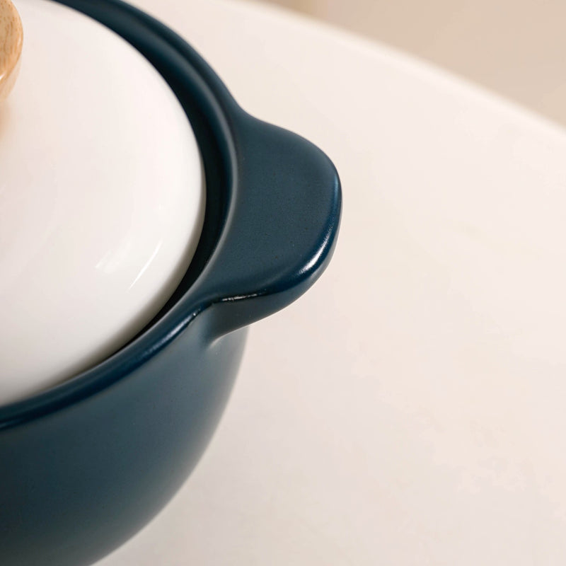 TealCera Cooking Pot With Lid 1300ml