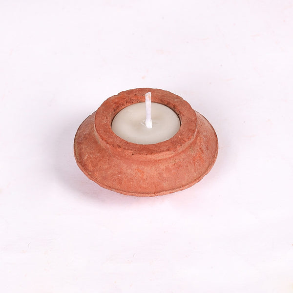 Matki Earthen Clay Diyas Set Of 24