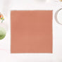 Terracotta Embroidered Edges Table Napkin Set Of 6
