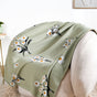 Daisy Delight Pure Cotton Throw Blanket