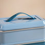 Double Decker Lunch Box For Office Blue 1400ml