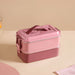 Insulated Lunch Box For Office Pink 1400ml