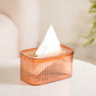 Tissue Paper Holder With Organizer Amber