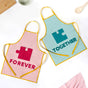 Together Forever Couple Apron Set