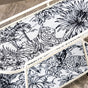 Toile De Jouy Vanity Storage Display 2 Storey Tray White