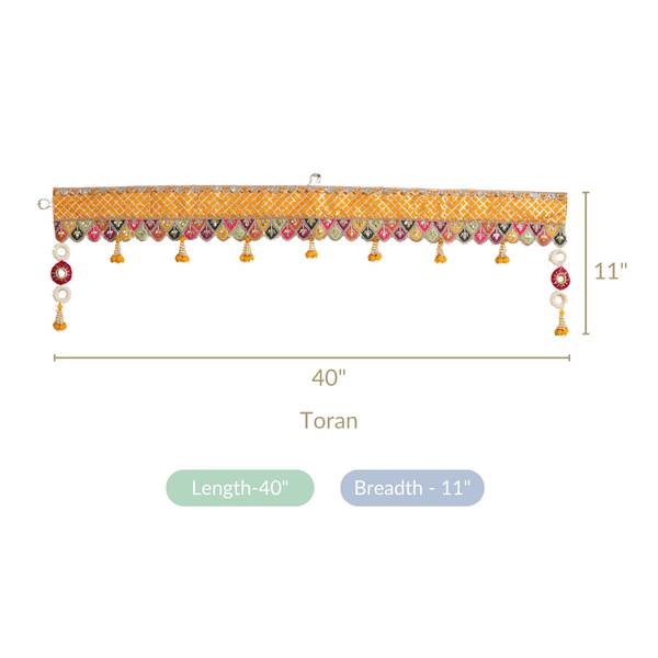 Toran For Door Multicolour