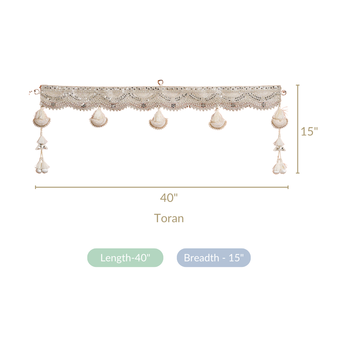 Toran - Buy Traditional Toran With Mirrorwork Online | Nestasia