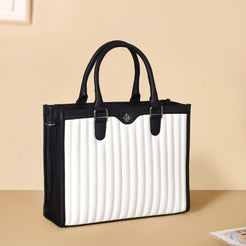 Ultra Chic Tote Handbag For Women White