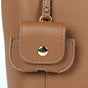 Nara Brown Tote Bag With Sling