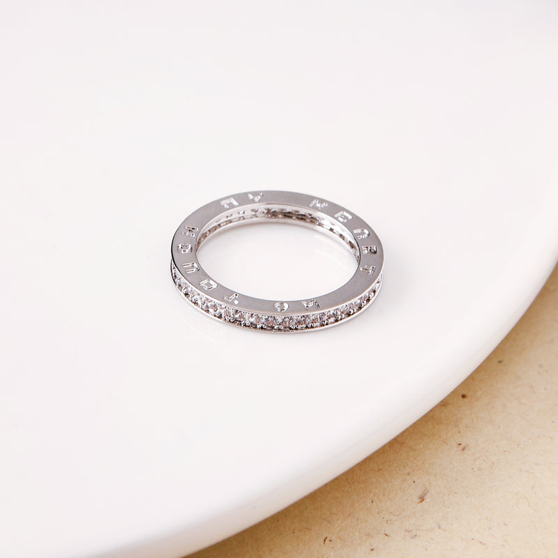 Touch My Heart Silver Ring