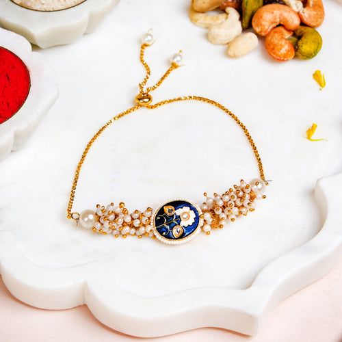 Traditional-Tiny-Pearls-Rakhi-Gift-Hamper