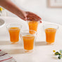 Transparent Double Walled Cocktail Glass Set Of 4 200ml