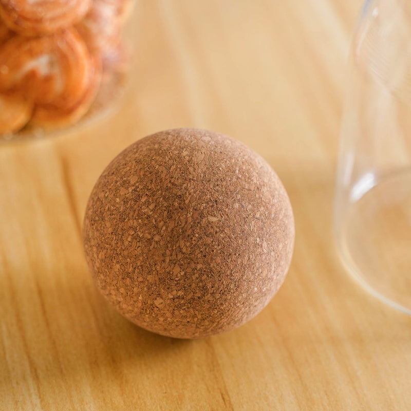 Transparent Glass Airtight Jar With Ball Cork Lid Set Of 2 1000ml