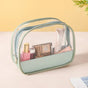 Set Of 4 Travel Cosmetic Organizer Pouch Mint Green