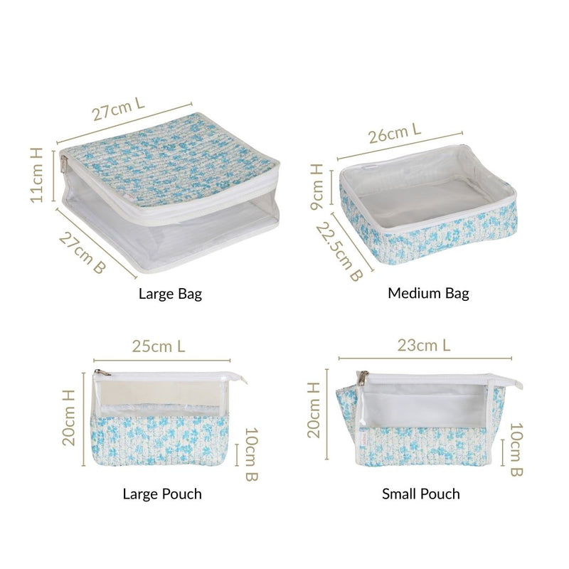 Travel Essential Suitcase Organiser Set Of 4