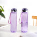 Set Of 2 Travel Water Bottles With Capacity Markers