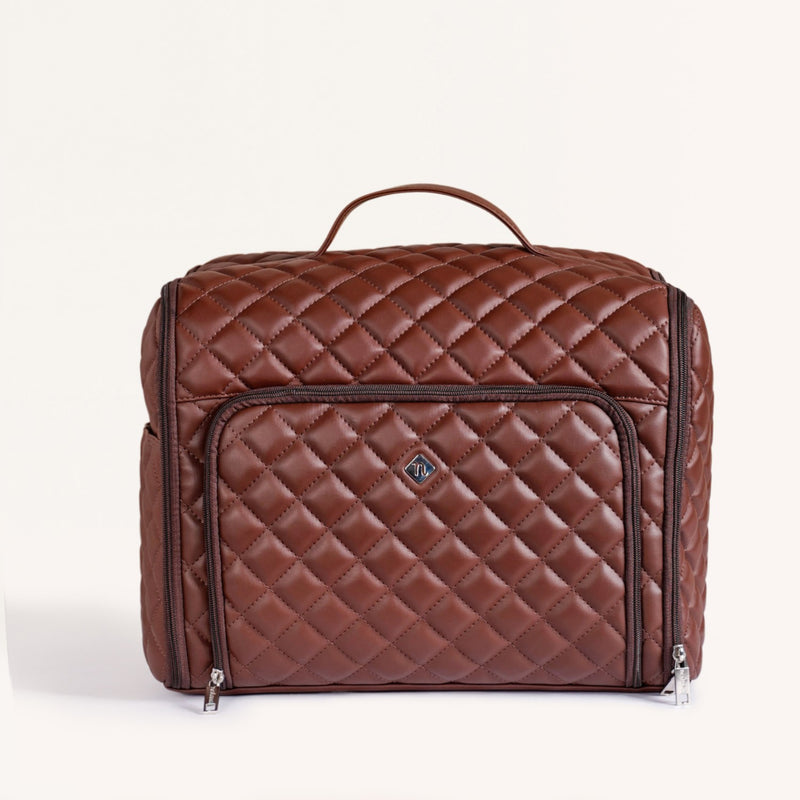 Brown Carry On Travel Bag