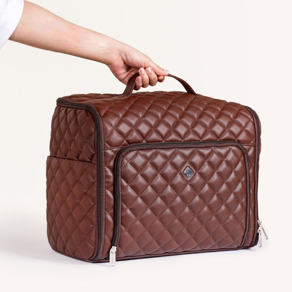 Brown Carry On Travel Bag