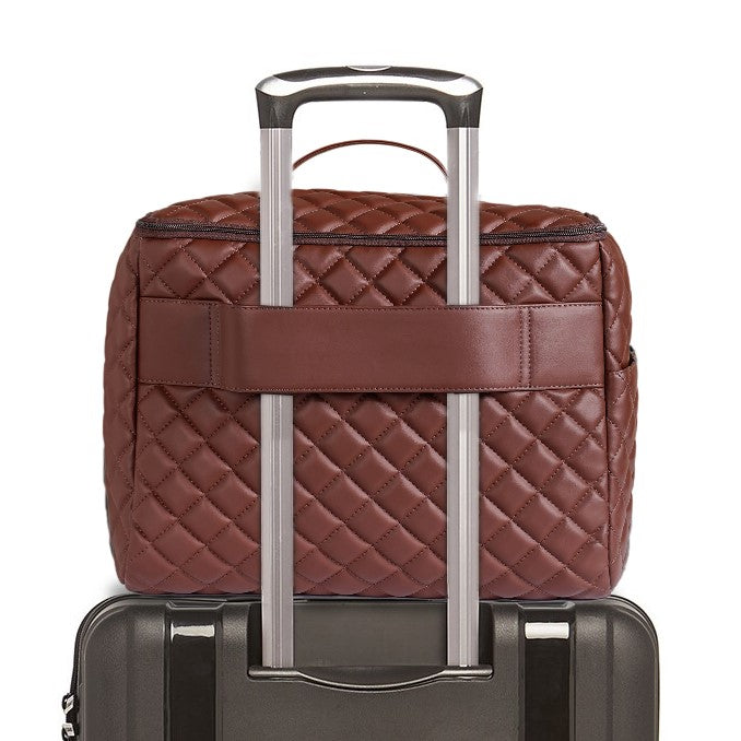 Brown Carry On Travel Bag