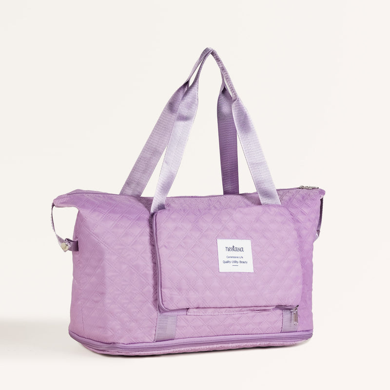 Violet Montara Foldable Waterproof Over Night Bag