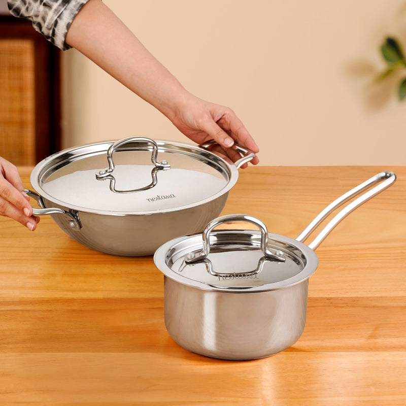 TriplyStainlessSteelSetWithSaucepanAndKadai_3