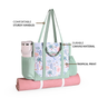 Tropical Mint Multipurpose Travel Tote