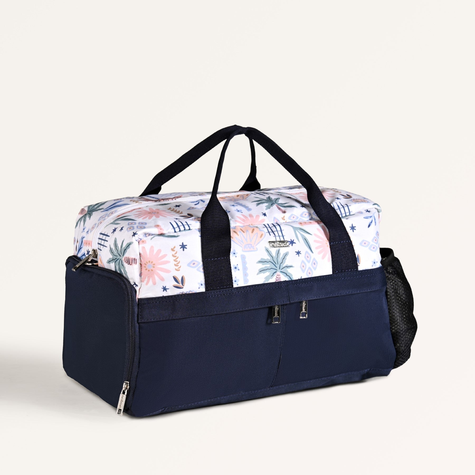 Tropical Print Lightweight Travel Duffle Bag