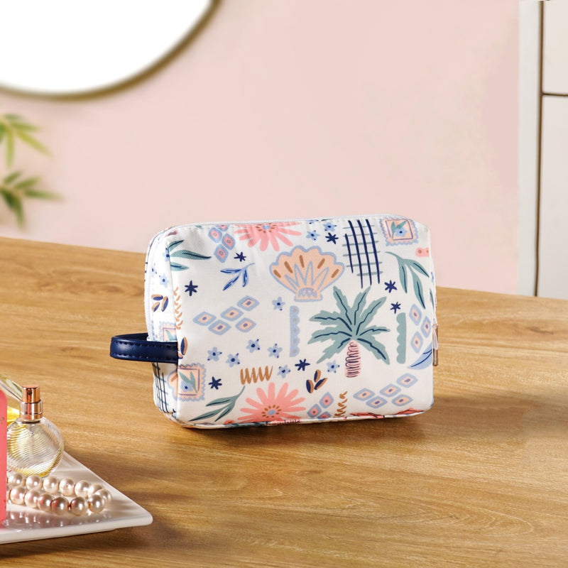 Tropical Travel Toiletry Kit Bag Set Of 2