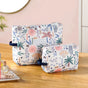 Tropical Travel Toiletry Kit Bag Set Of 2