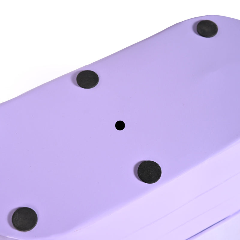 Trough Lined Lavender Oval Plant Holder Set Of 2