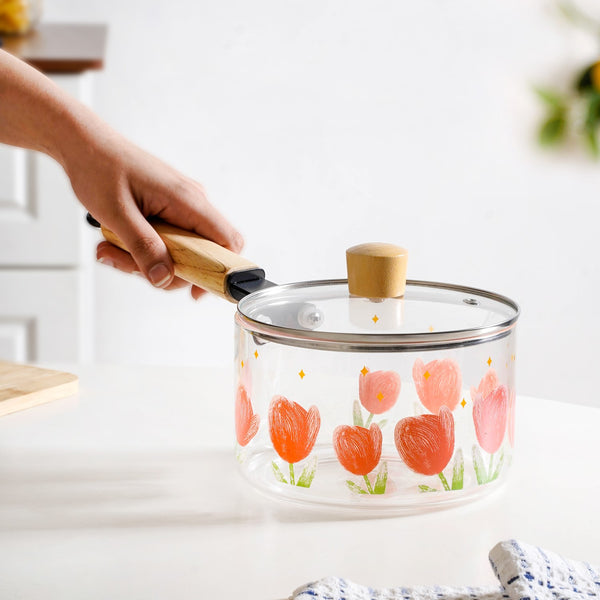 Tulip Saucepan With Lid 1800ml