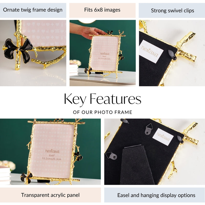 Twig Art Photo Frame 6x8"