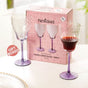 Twilight Embossed Wine Glass Set Of 2 360ml