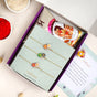 Twin Flowers Set Of 3 Rakhi Gift Box
