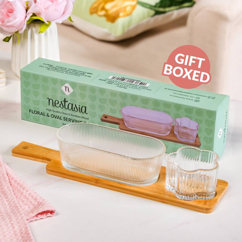 Twin Treat Platter Set Of 3