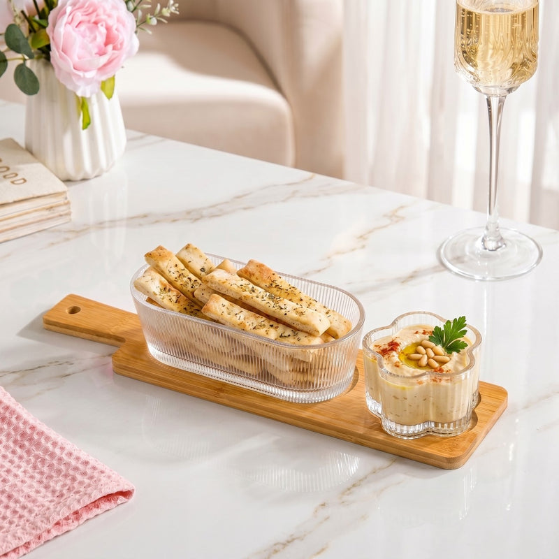 Twin Treat Platter Set Of 3