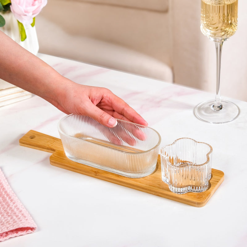 Twin Treat Platter Set Of 3