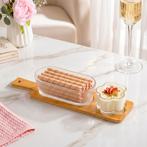 Twin Treat Platter Set Of 3