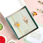 Twin Tulip Pastel Rakhi Set