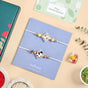 Twin Unicorn Rakhi Gift Set