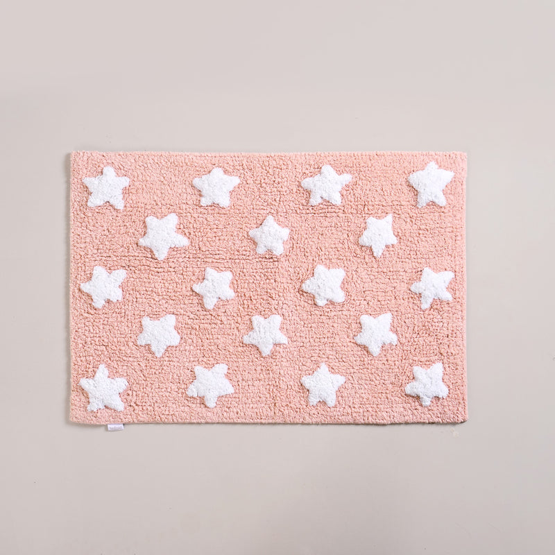 Twinkle Stars Anti Slip Floor Mat Cotton 62x42cm