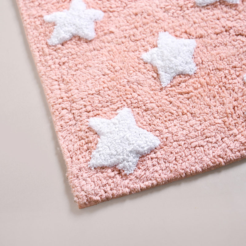 Twinkle Stars Anti Slip Floor Mat Cotton 62x42cm
