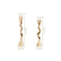 Twirl Table Candle Holder Set Of 2 Gold