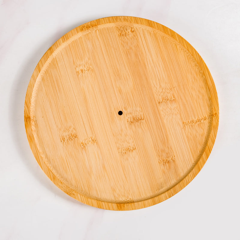 Two Tier Bamboo Cupcake Stand