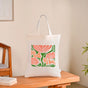 Typography Printed Everyday Canvas Tote Bag Set Of 2