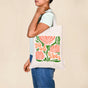 Typography Printed Everyday Canvas Tote Bag Set Of 2